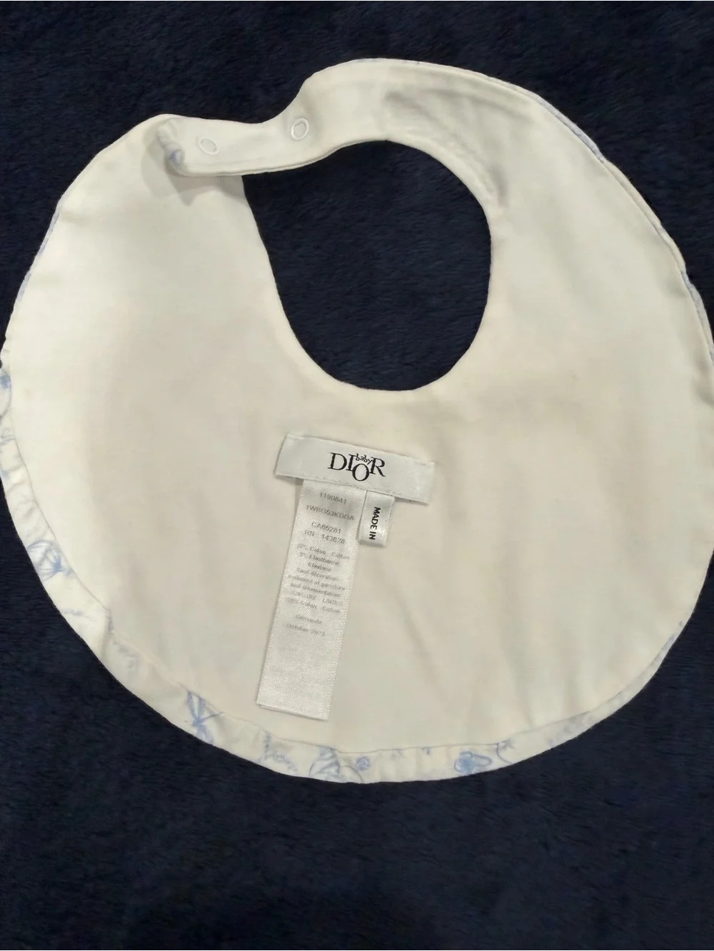 Dior Baby Bib
